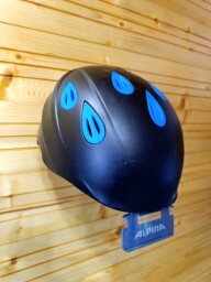 PRILBA ALPINA BLACK-BLUE 61-64CM